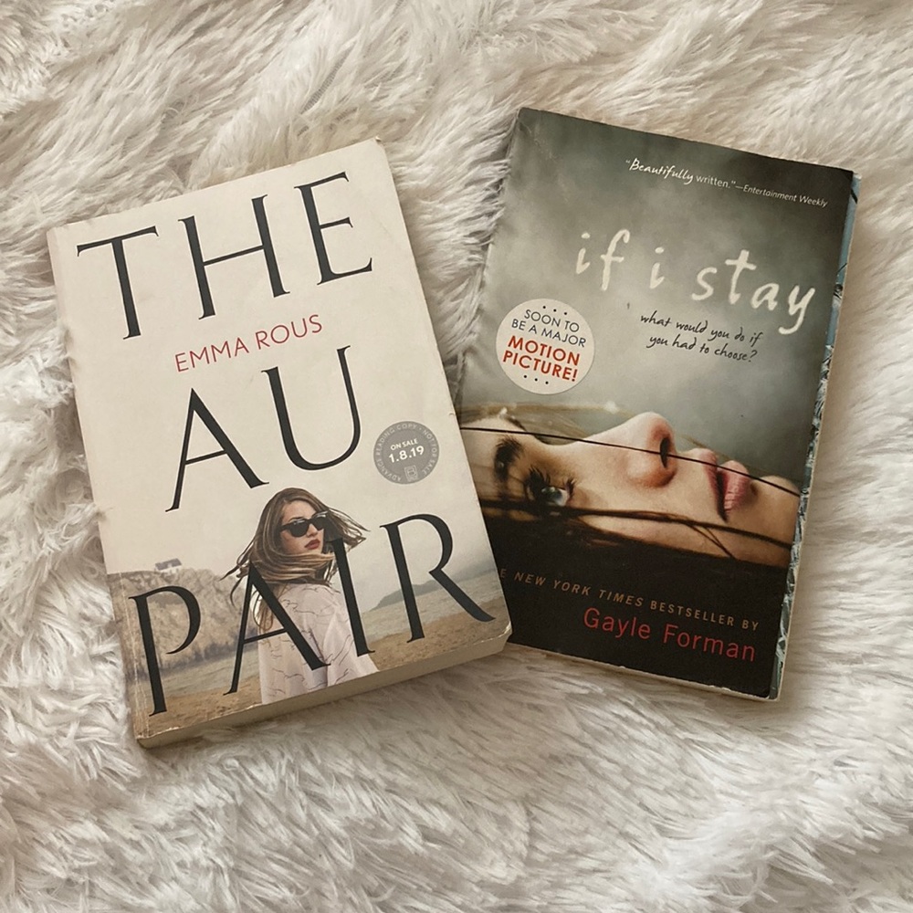Book Bundle - If I Stay and The Au Pair